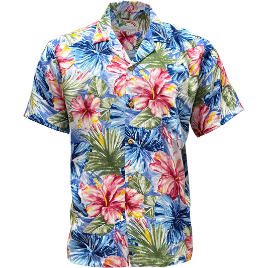 Painted Hibiscus Blue
