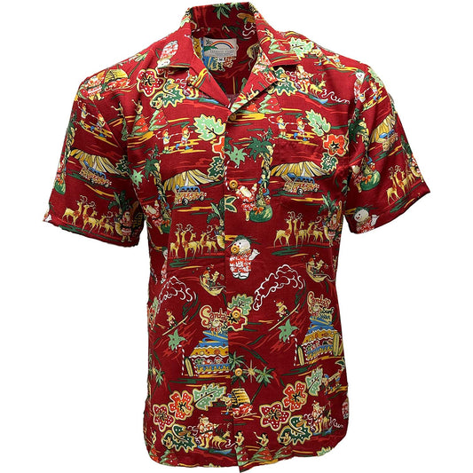 Santa's Surf Shack Red