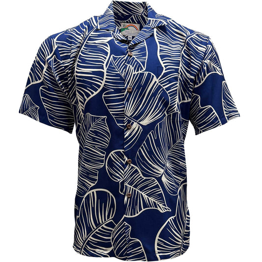 Taro Leaf Deep Blue